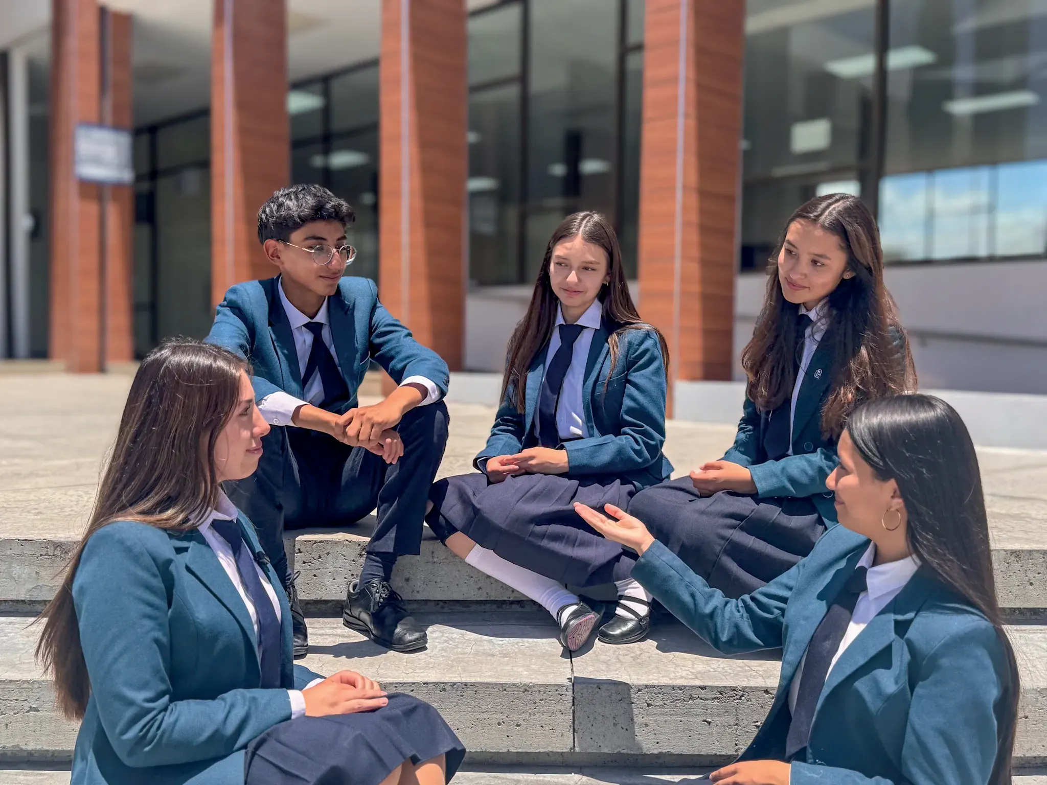 Students in the Dual Diploma program